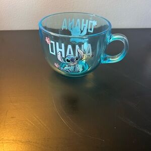 Glass stitch mug